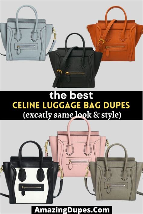 celine mini luggage dupe